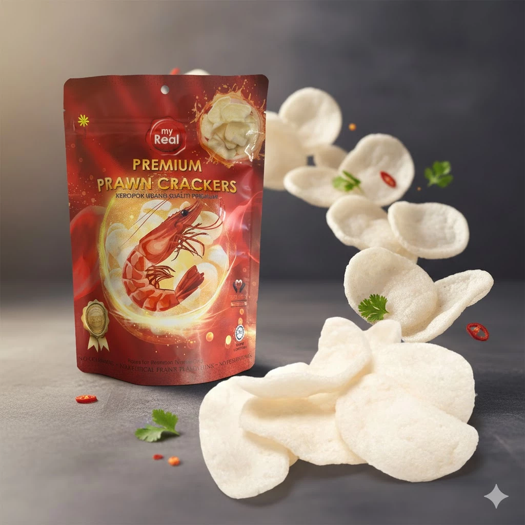 myReal Premium Prawn Crackers Slice 50g