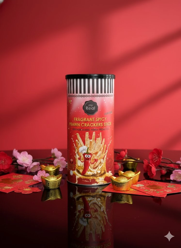 Fragrant  Spicy Prawn Cracker Stick 100g